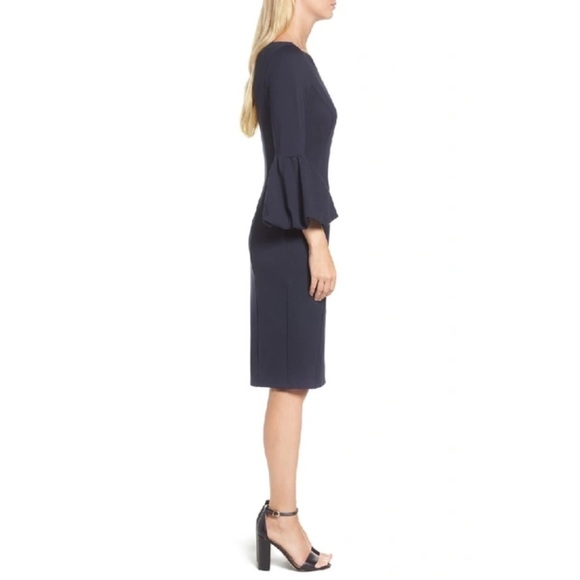 Eliza J Bell Sleeve Sheath Dress - Picture 2 of 12